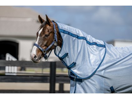 Element na szyję Amigo Bug, ochrona przed owadami, azure blue/navy & electric blue