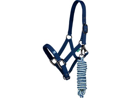 Kantar i uwiąz Newmarket Horseware, zestaw, witney navy