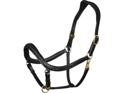 Skórzany Kantar Swedish Modern Supreme, czarny