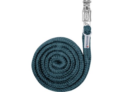 Uwiąz z karabińczykiem bezpiecznym Economic Waldhausen, 2 m, petrol blue