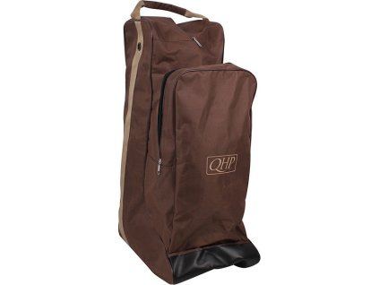 Torba na buty i kask Q-essentials, brązowo-beżowa