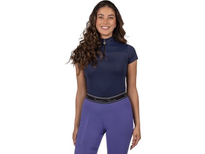 Koszulka sportowa Nyomi QHP, damska, navy