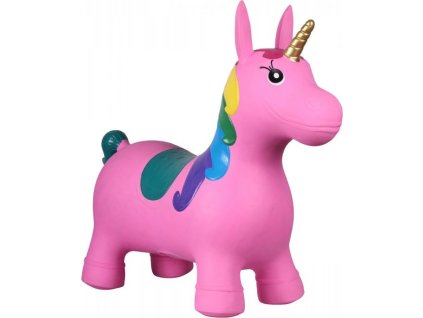 Jednorożec skoczek JUMPY QHP, różowy