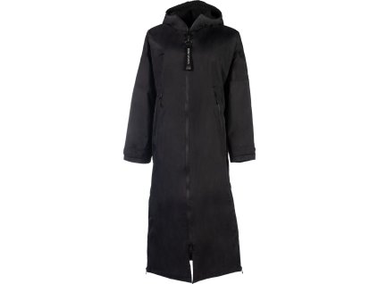 Płaszcz jeździecki Julie HKM, bardzo długi, damski, czarny