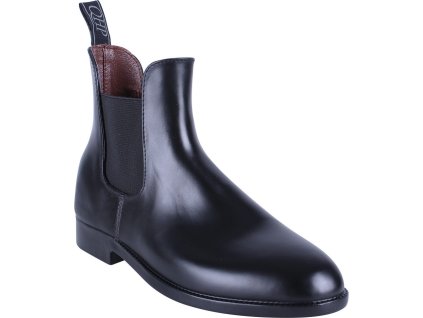 Sztyblety Jodhpur Junior Q-essentials, dziecięce, czarne