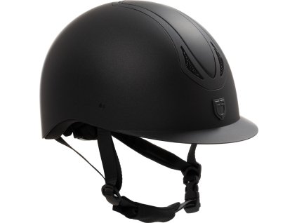 Kask jeździecki Azael Rowel Fitting Equestro, Czarny
