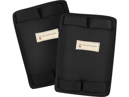 Ochraniacze sprzączek do popręgów ujeżdżeniowych Soft Waldhausen, para, czarne