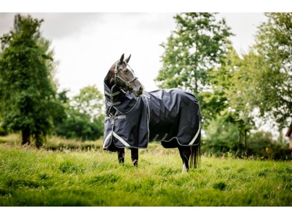 Derka padokowa Rambo Optimo Plus Zestaw 2w1, z kapturem, 0 g + 200 g, navy/thunderstorm grey & silver