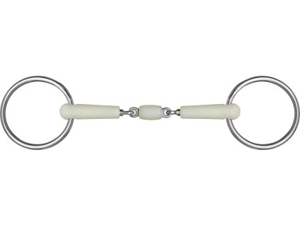 Wędzidło podwójnie łamane, smakowe HAPPY MOUTH, 16 mm