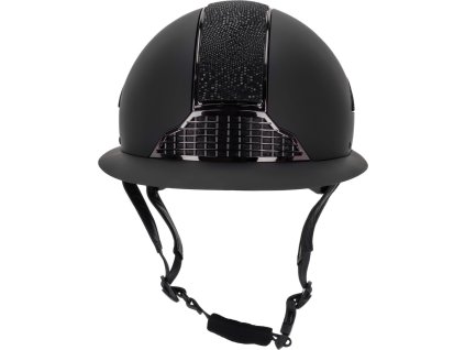 Kask Detroit QHP, pół daszek, czarny