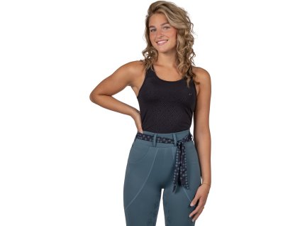 Koszulka na ramiączkach Micah QHP, damska, czarna