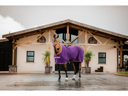 Derka chłodząca Amigo Fleece, winterberry/taupe