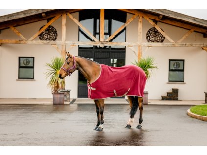 Chłodząca derka Fleece Amigo, mulberry/taupe