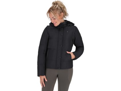 Kurtka/Kamizelka Rayah QHP, zimowa, damska, czarna