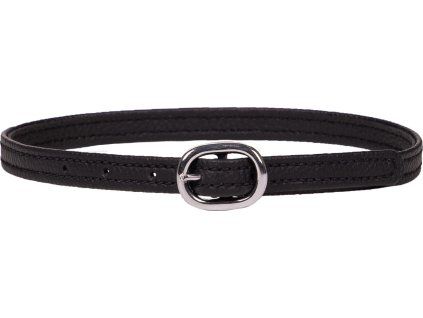 Paski do ostróg Veganso QHP, czarne (Rozmiar pro dospělé)