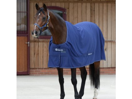 Derka chłodząca Shamrock Power Bucas, navy/silver