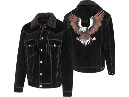 Kurtka Decker Stars & Stripes, męska, czarna