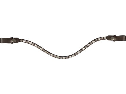 Naczółek Amazing HKM, brown/silver