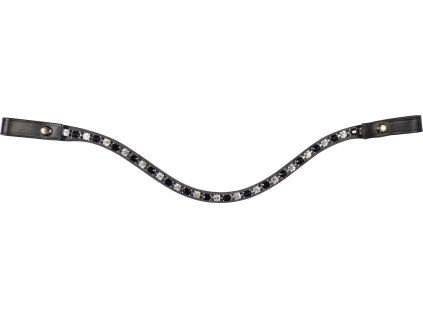 Naczółek Amazing HKM, black/silver