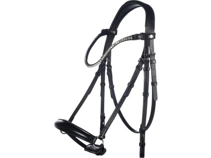 Ogłowie Nicole HKM, czarne