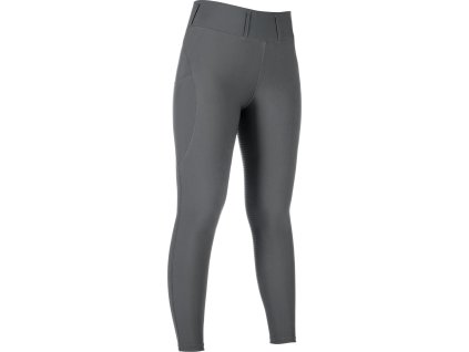 Legginsy jeździeckie Jil High Waist, z pełnym lejem, grey