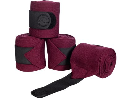 Owijki akrylowe Julie HKM, 4 szt., 2/3 m, bordeaux