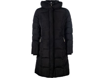 Pikowany płaszcz Livigno Lauria Garrelli, damski, czarny