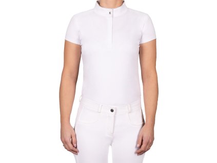 Koszulka Zayla Competition Q-essentials, dziecięca, biała