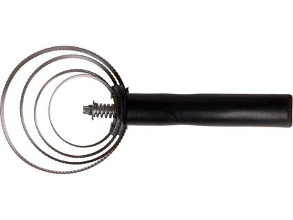 Metalowe zgrzebło QHP, czarne