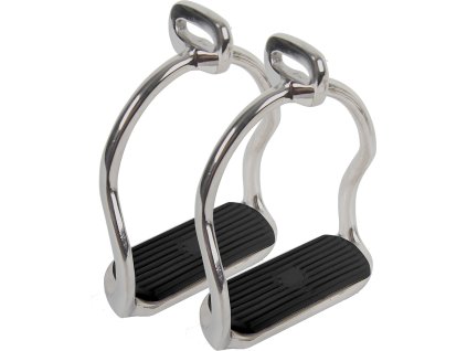 Strzemiona Tölt Waldhausen, 12 cm, para, black/silver