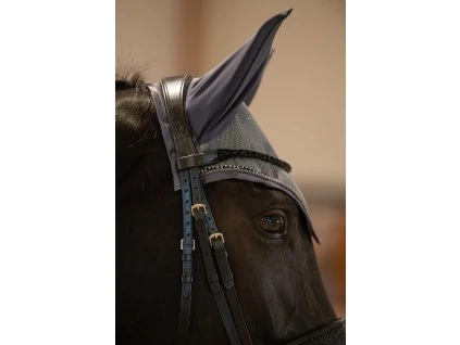 Nauszniki Milva HorseGuard, asphalt