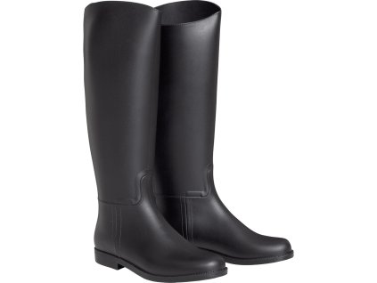 Buty jeździeckie STAR, standardowa łydka, damskie, czarne