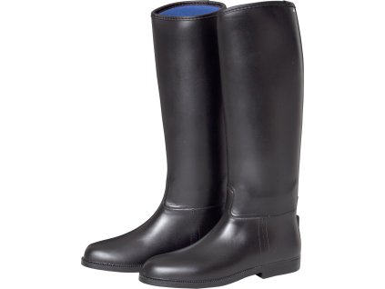 Oficerki jeździeckie Comfort ELT, standardowa łydka, czarne