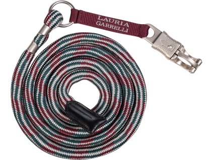 Uwiąz Livigno Lauria Garrelli, z karabińczykiem bezpiecznym, 1,8 m, bordeaux