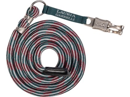 Uwiąz Livigno Lauria Garrelli, z karabińczykiem bezpiecznym, 1,8 m, deep green