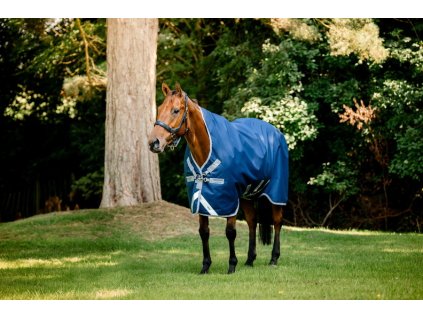 Derka padokowa Amigo Bravo 12, z wyższym kołnierzem, 250 g, navy/titanium grey & silver