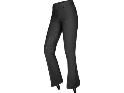 Bryczesy jeździeckie Olivia ELT, z pełnym lejem, damskie, czarne