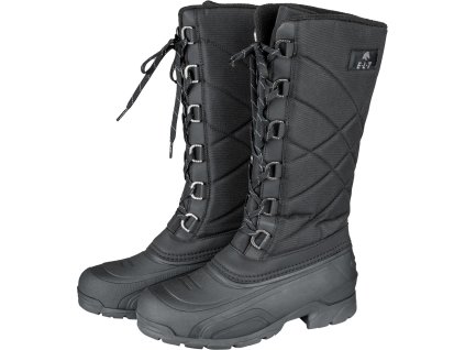 Buty jeździeckie Cleveland ELT, zimowe, damskie, czarne