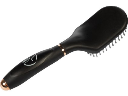 Szczotka do grzywy i ogona Soft HKM, czarna