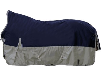 Derka padokowa Winnipeg HKM, z wyższym kołnierzem, 200 g, deep blue/light grey