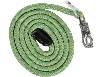 Uwiąz z karabińczykiem bezpiecznym Carlotta HKM, 1.8 m, jade green