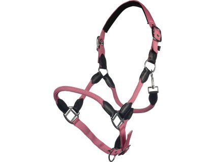 Wyściełany Kantar Carlotta HKM, rose