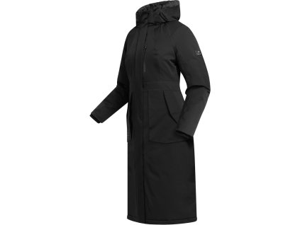 Płaszcz Opal Performance ELT, zimowy, damski, czarny