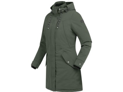 Parka Ontario Performance ELT, zimowa, damska, dark olive