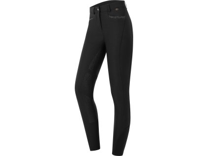 Bryczesy Oktavia ELT, z pełnym lejem, czarne