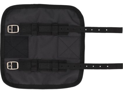 Część do derki Basic QHP, 150 g, na klatkę piersiową, czarna