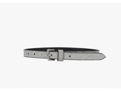 Paski do ostróg Shine QHP, srebrne