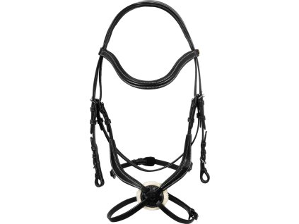 Ogłowie Equestro Mexican, czarne