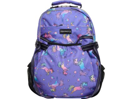 Plecak Klara Dot Equipage, dla dzieci, purple