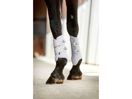 Ochraniacze treningowe na ścięgna FIR-Tech CATAGO, para, białe